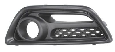 Решётка радиатора левая w бампере renault captur 13-17 фото №1