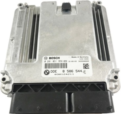 Бортовий комп'ютер ecu bmw x6 0281031958 8586544-01 фото №1