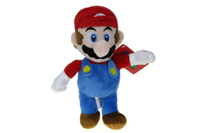 SUPER MARIO BROS - maskotka z gry - Mario 28cm