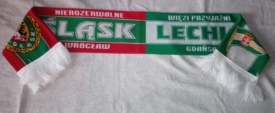 Szalik WKS Śląsk Wrocław & BKS Lechia Gdańsk!! Super Okazja!!