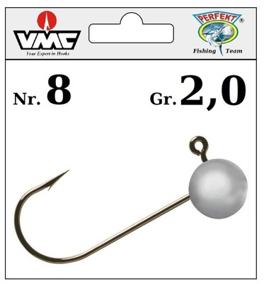 MINI JIG VMC BEZ KOŁNIERZA Nr.8 / 2,0 gr MYT - LOV