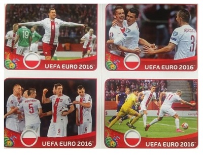 Naklejki Panini - EURO 2016 - na plakat