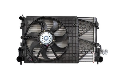 Радіатор комплект skoda fabia roomster rapid tdi фото №1