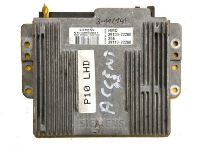 ECU HYUNDAI ACCENT 1.3 39100-22260 K103300003F