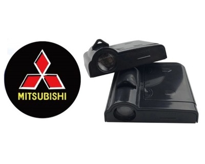 LED LOGO PROJEKTOR HD BEZPRZEWODOWE NA BATERIE MITSUBISHI WSZYSTKIE MODELE