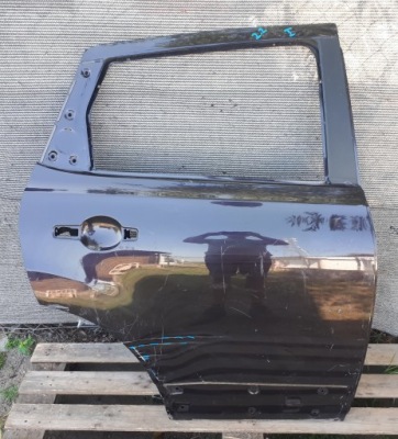 Дверь задняя правая  qashqai 1 j10 06-13 рестайлинг  wiśnia pń фото №1
