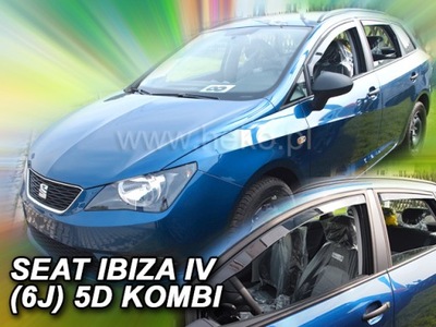 SEAT IBIZA IV 2008-2017 УНИВЕРСАЛ ВЕТРОВИКИ ДВЕРЬ HEKO фото