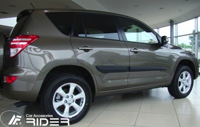 Накладки боковой накладки дверь toyota rav4 2011-12 фото №1