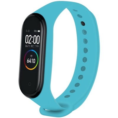 OPASKA ZAMIENNA PASEK DO XIAOMI MI BAND 4 BŁĘKIT