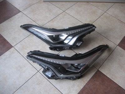 Левая правая лампа - full led - toyota c-hr - chr фото №1