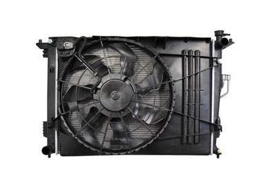 Комплект радиатор hyundai ix35 kia sportage doowon фото №1