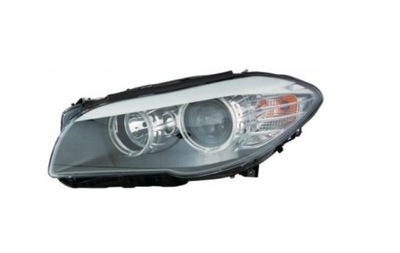 Bmw 5 f10 фара левый h7+h7+led фото №1