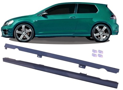 ПОРОГИ VW GOLF VII 7 13-17R R LINE НАКЛАДКИ ПОРОГА