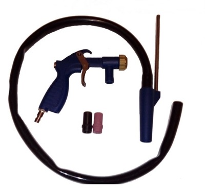 Pistolet do piaskowania z wężem 2 dysze