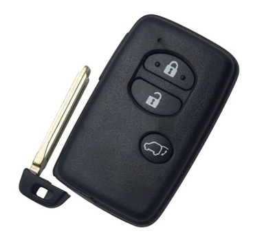 Ключ корпус toyota avensis auris yaris rav4 фото №1