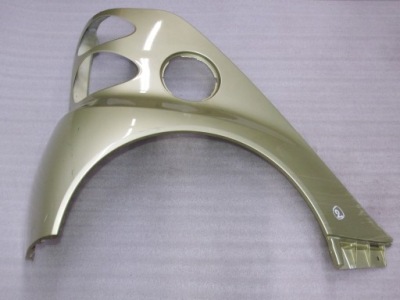 Smart for two fortwo 07-14 крила правий задня фото №1