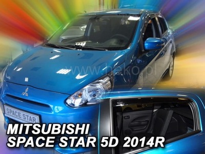 DEFLECTORES VENTANAS MITSUBISHI SPACE STAR 2014-.. P/TYL  