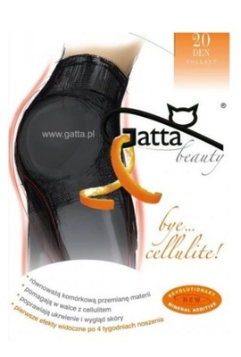 Rajstopy GATTA bye cellulite 20 den GOLDEN 5-XL