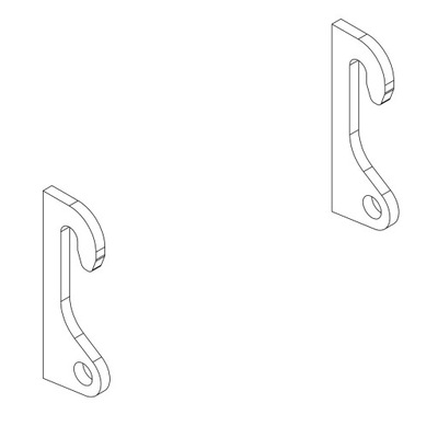 MOUNTING USZY FOR ATLAS AR 95 BRACKET SZUFLI  