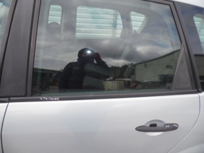 Молдинг ущільнювач ліва задня renault scenic ii 03- фото №1