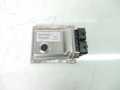 Бортовой компьютер двигателя fiat 500 lift 1.2 8v 52032674 фото №1