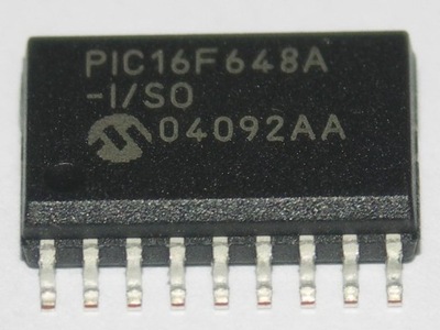 PIC16F648A-I/SO Mikrokontroler 20MHzSO18 MICROCHIP