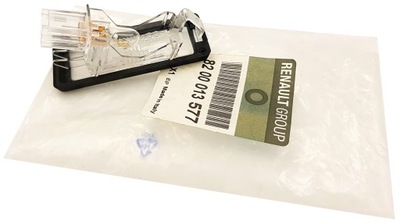 Renault scenic ii лампа освещение номерного знака оригинальный номер фото №1