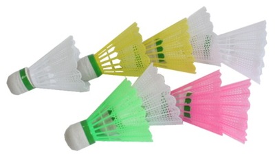 Lotki do badmintona 1sztuka kolor paletki plastik