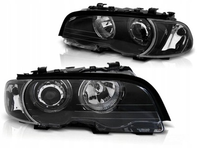 ФОНАРИ BMW E46 КУПЕ КАБРИОЛЕТ 99-03R RINGI БЕЛЫЕ LED (СВЕТОДИОД )