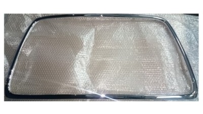 Mitsubishi lancer x 07 - 16 решітка радіатора хром рамка решітка радіатора бампера фото №1