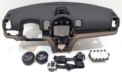 Mini countryman f60 '17 консоль панель приладів подушка безпеки коричневий фото №1