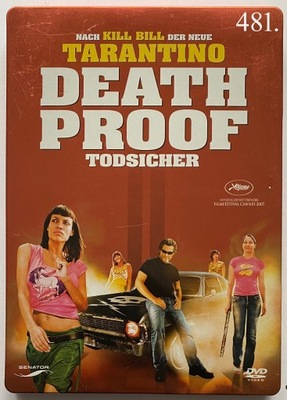 TARANTINO Death Proof DVD Metal BOX Idealny