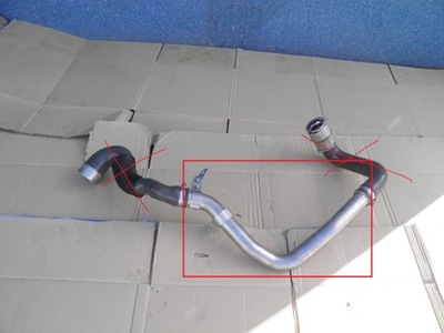 Master 3 lift 165km bi turbo труба шланг турбіни фото №1