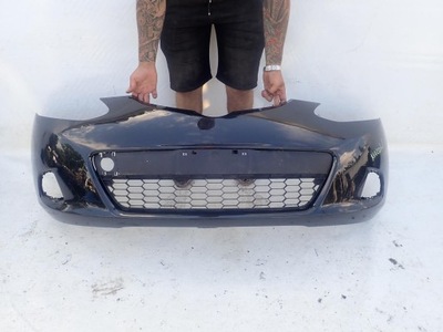 Mazda 2 ii 07-10 бампер перед передний фото №1