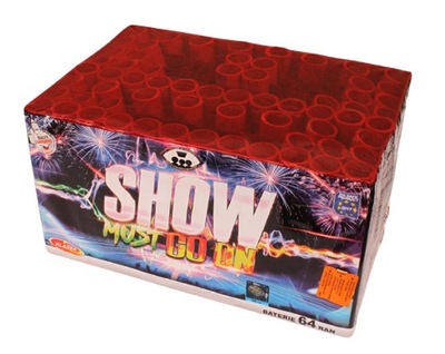 Wyrzutnia SHOW MUST GO ON 64 strzały C643XMS Klasek