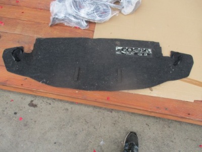 Обшивка багажника qashqai +2 j10 07-13r фото №1