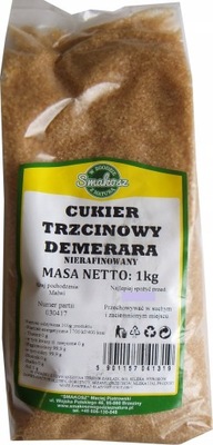 Cukier trzcinowy 1kg SMAKOSZ