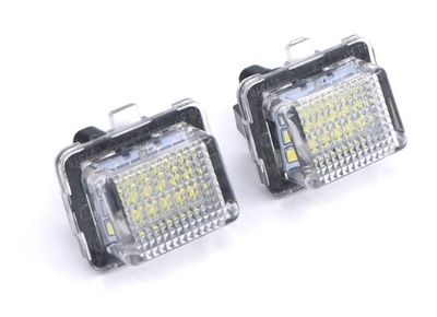 MERCEDES W204 W212 W221 LUCES DIODO LUMINOSO LED TABLAS REJESTR  