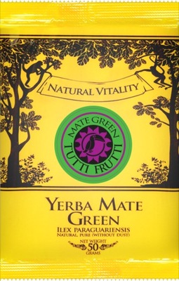 Yerba Mate Green Tutti Frutti - 50g Moc Owoców
