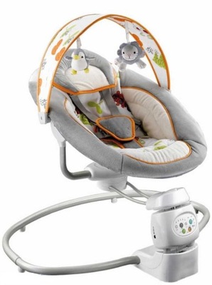 LEŻACZEK ELEKTRONICZNY 360 BABY MIX HUŚTAWKA