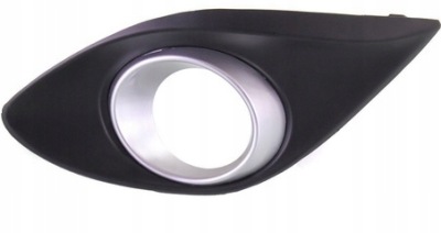 Решётка радиатора w бампере mazda 2 de 10-14 левая фото №1