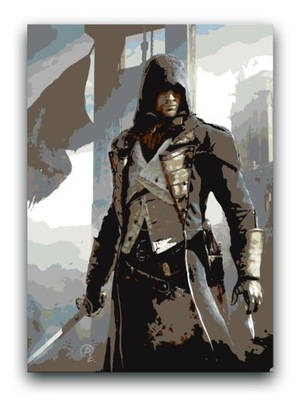 Assassin's Creed - OBRAZ 60x40 - Assassins plakat