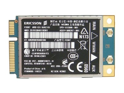 Modem wewnętrzny 3G Ericsson F3307