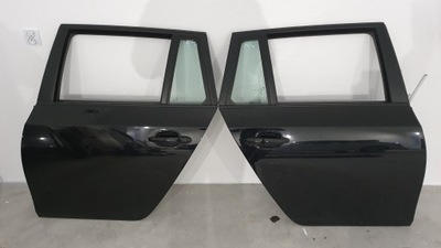 Bmw e61 двері ліва задня schwarz 2 фото №1