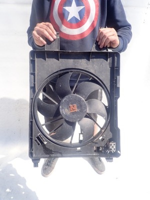 Renault scenic ii вентилятор радіатора 8200680824 фото №1