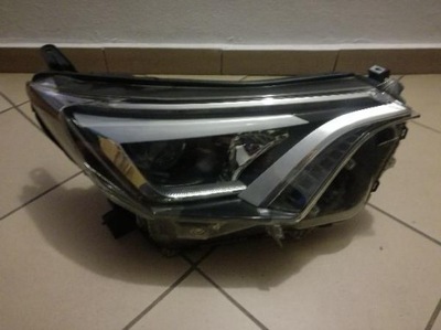 Toyota rav4 rav-4 led лампа передняя перед 15- фото №1