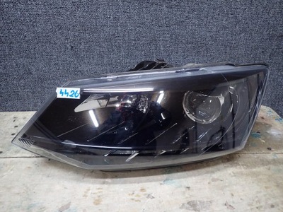 Лампа перед ліва skoda fabia iii 3 лінза led фото №1