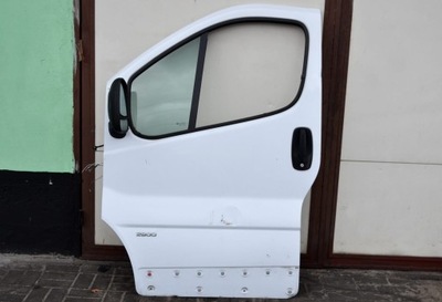 Trafic ii vivaro дверь левый перед передние белый фото №1