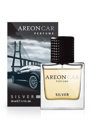 Areon Perfume Glass Silver 50ml PERFUMY ZAPACH