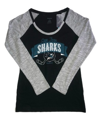 Bluzka damska Reebok San Jose Sharks NHL L